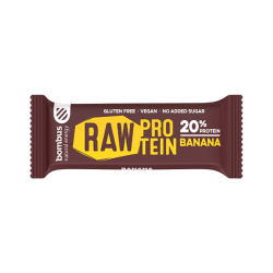Bombus Sirova proteinska pločica – Banana 50g