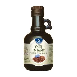 Laneno ulje s vitaminom D, hladno prešano Oleofarm (250 ml)