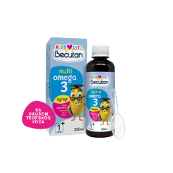Becutan Kids Vits MultiOmega 3 250 ml – omega 3 sirup za djecu