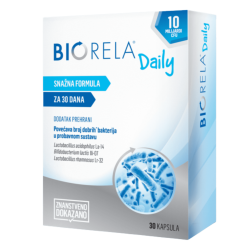Biorela Daily kapsule s 10 milijardi aktivnih bakterija 30 kapsula