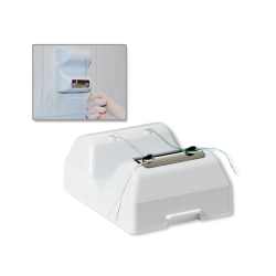 HW Mirafloss Big, zidna dispenzer kutija za zubni konac (bijeli,navošteni/zeleni,menta) 2x200m
