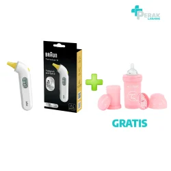 Braun ThermoScan IRT3030 Ušni Toplomjer + Twisthake Bočica 180ml Gratis
