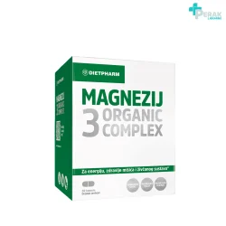 Dietpharm Magnezij 3 Organic Complex 60 Kapsula
