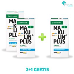 Dietpharm Makulin Plus za Zdravlje Očiju 2+1 GRATIS