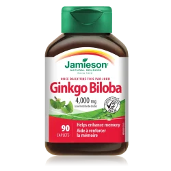 Jamieson Ginko Biloba 4000 mg, tablete A90
