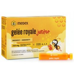 Medex Gelee Royale Junior Matična Mliječ 250mg + Vit. A,C,E 10 bočica