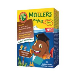 Möller’s Omega 3 Junior 36 Gumenih Ribica Okus Cola