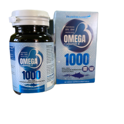 PHARMAMED OMEGA 3 + VIT.E 1000, a30, Dodatak prehrani za zaštitu srca i krvnih žila